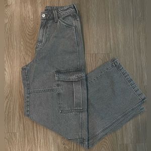 h&m curve baggy cargo jean - 0